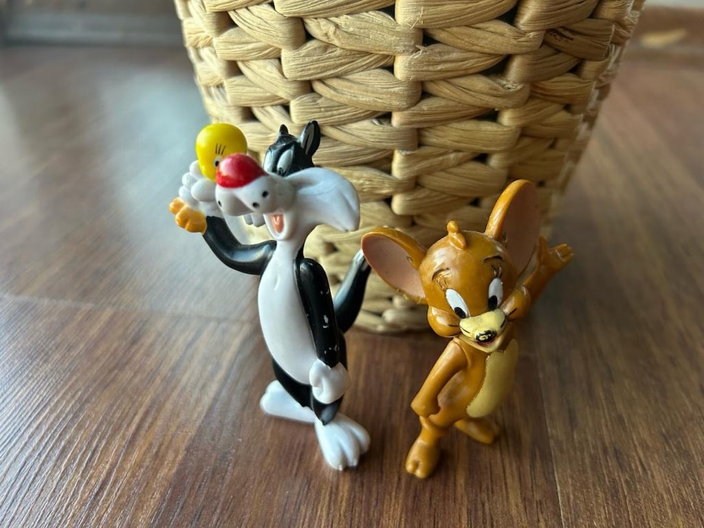 Fare Tom ve Sylvester figür Oyuncak - 12
