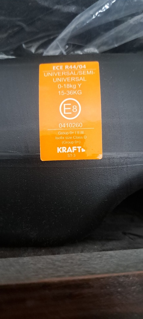 Kraft 360 Derece Dönebilen Çocuk Oto Koltuğu ISOFIX — Çok Temiz - 7