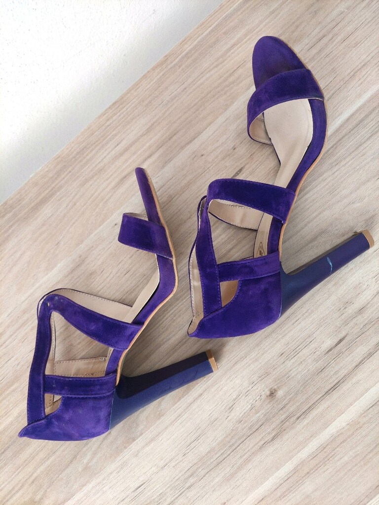 ÇLK Shoes Mor topuklu ayakkabı - 5