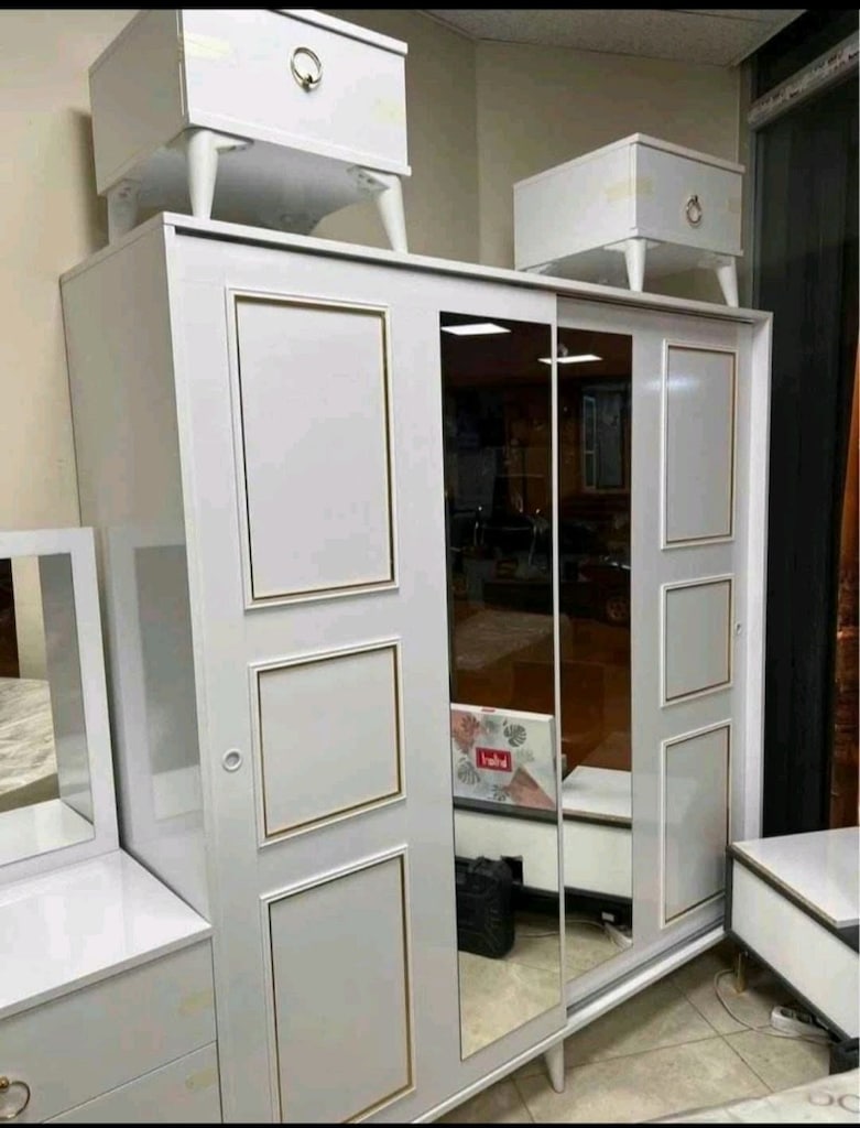 YATAK ODASI TAKIMI BAZA BAŞLIK YATAK DAHİL KAPIDA ÖDEME HIZLI TESLİM - 2