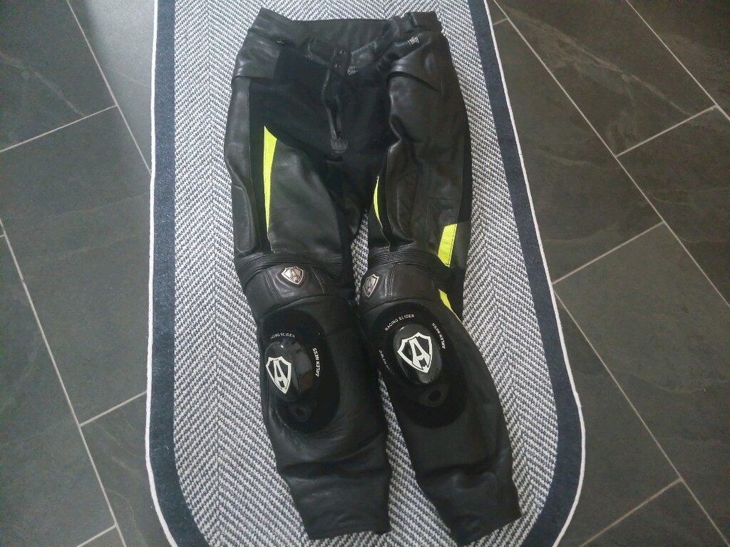 Arlen Ness Korumalı Deri Motosiklet Pantolonu - 2