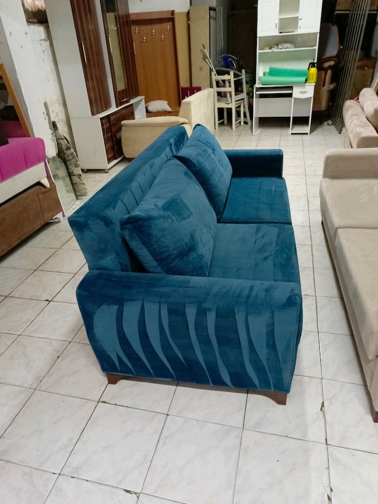 Yeni Yıkandı İki Adet Tertemiz Şık Açılır Kasalı Koltuk Nakliye Ücrets - 6