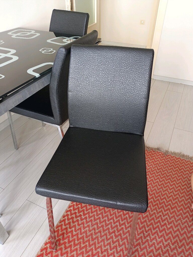 açılabilir mutfak masası+4 sandalye - 5