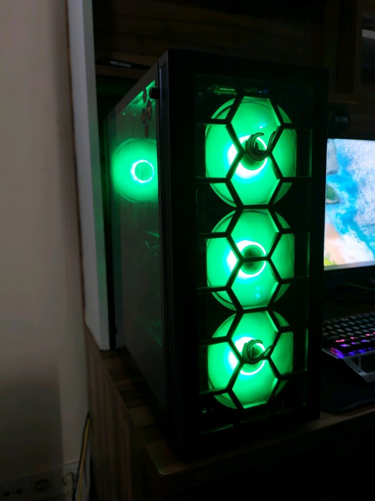 HER OYUNU KALDIRAN. İ3 9100f 1050ti IŞIKLI ARGB BİLGİSAYAR KASASI - 4