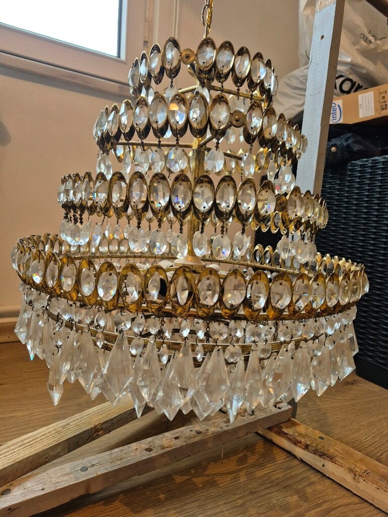 Avize Kristal Kesme cam Prinç Gövde - 4