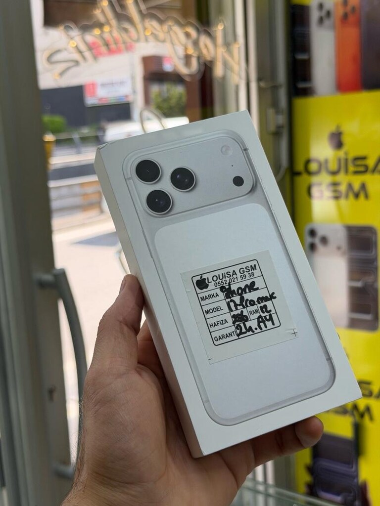 SIFIR IPHONE 17 PRO MAX 24 AY GARANTİLİ - 4