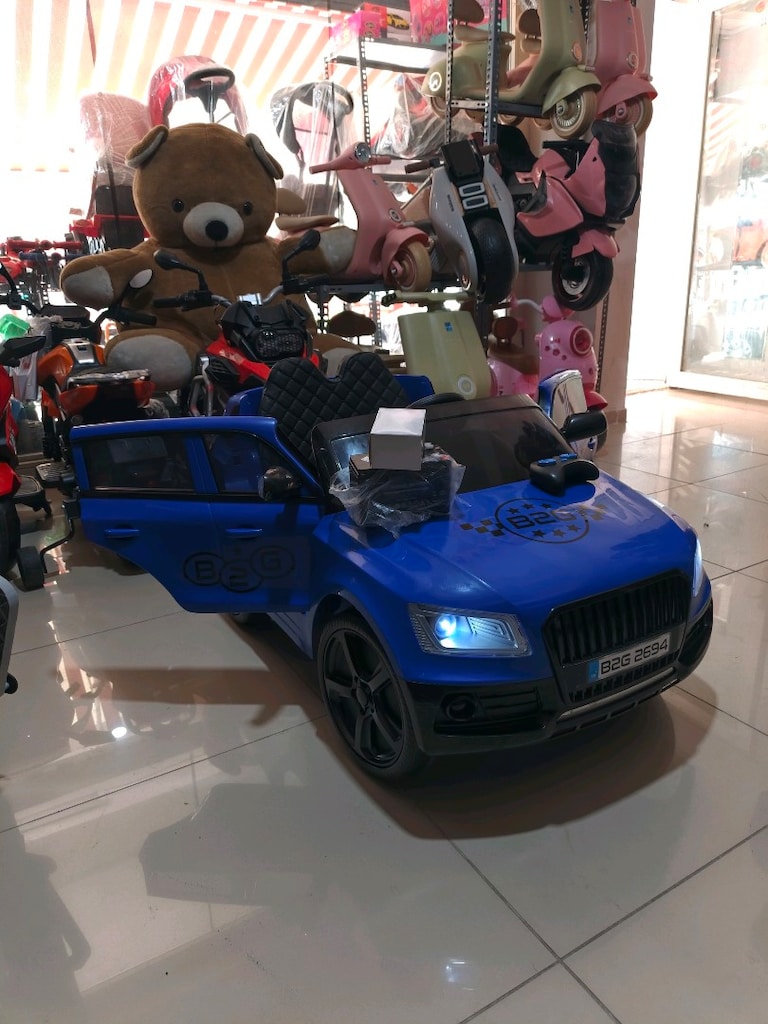AnkaCar çocuk oto galeri)GARANTİLİ 2MOTOR KUMANDALI&MANUEL AKÜLÜ ARABA - 5