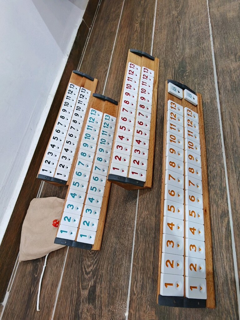 Okey Takımı Ahşap Süper - 2