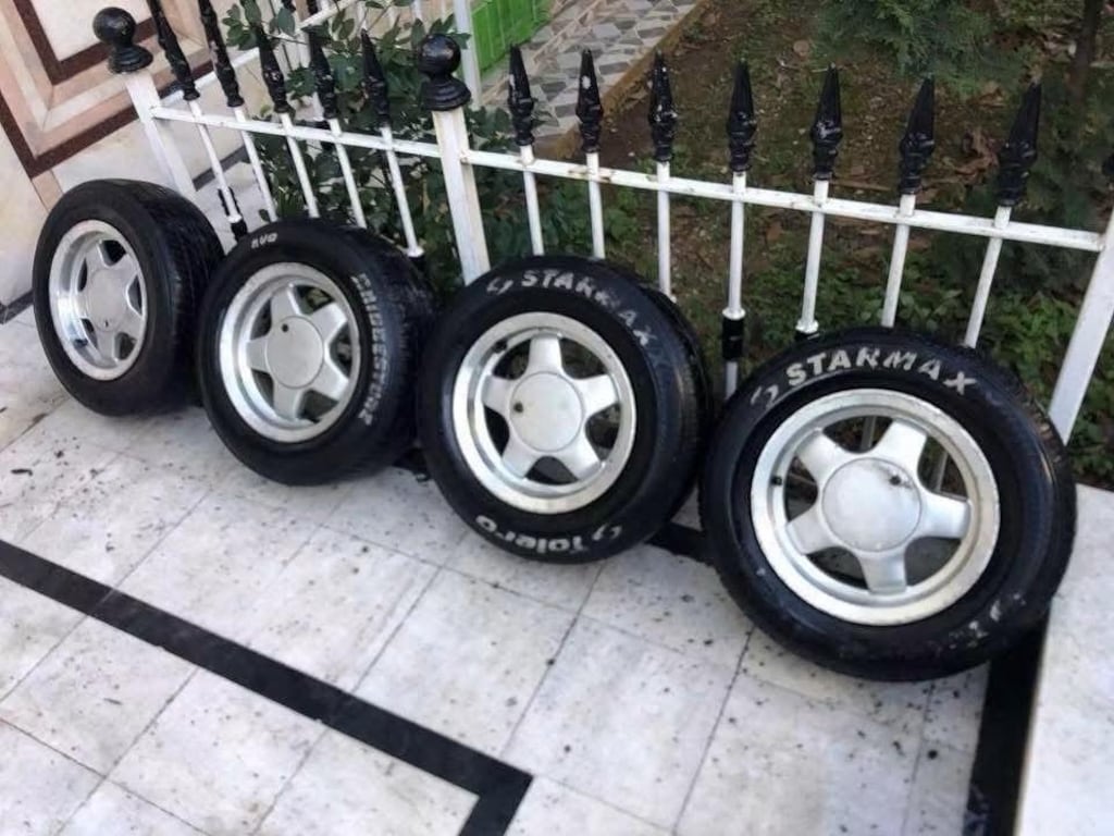 Cms 40.jant lastik takımı 2.Starmax 1.bridgeston 1.Dunlop lastikler - 8
