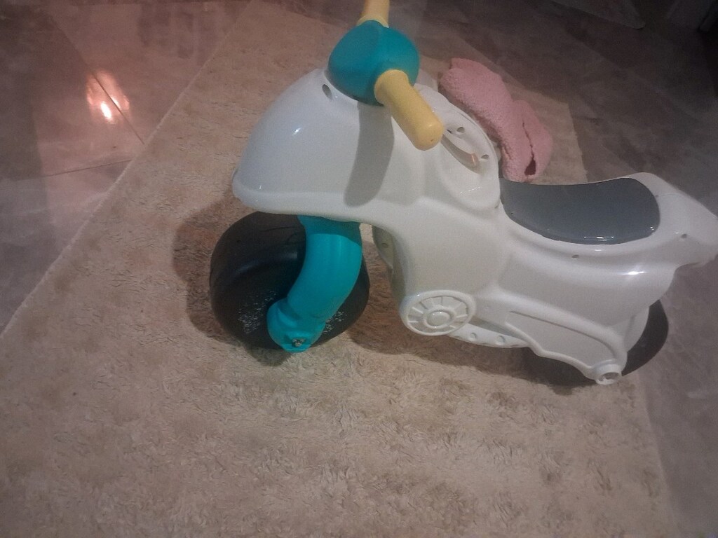 dolu Marka ilk motorum denge oyuncağı başlangıç + kask - 2