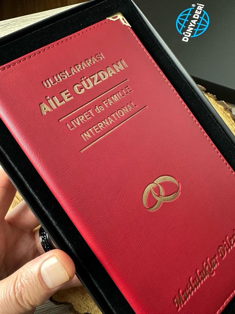 Aile Cüzdanı Kılıfı, Evlilik Cüzdanı Kılıfı - 9