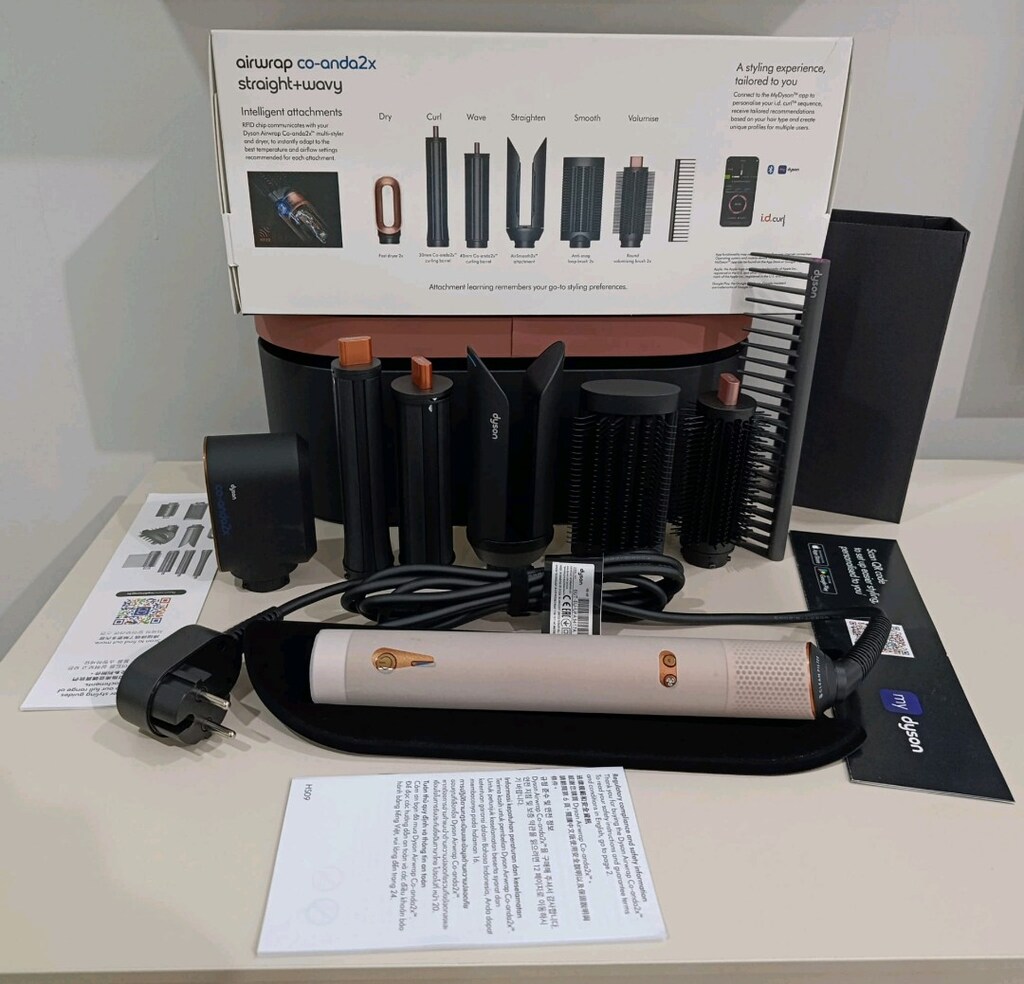 Dyson airwrap co-anda2X straight+wavy {{saç şekillendirici }} - 18
