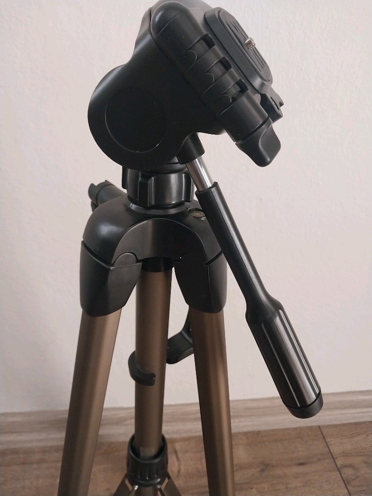 Siyah ve bronz renkli tripod hamma 61 - 6