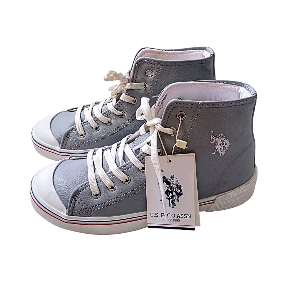 U.S POLO BOĞAZLI UNİSEX DERİ SNEAKERS