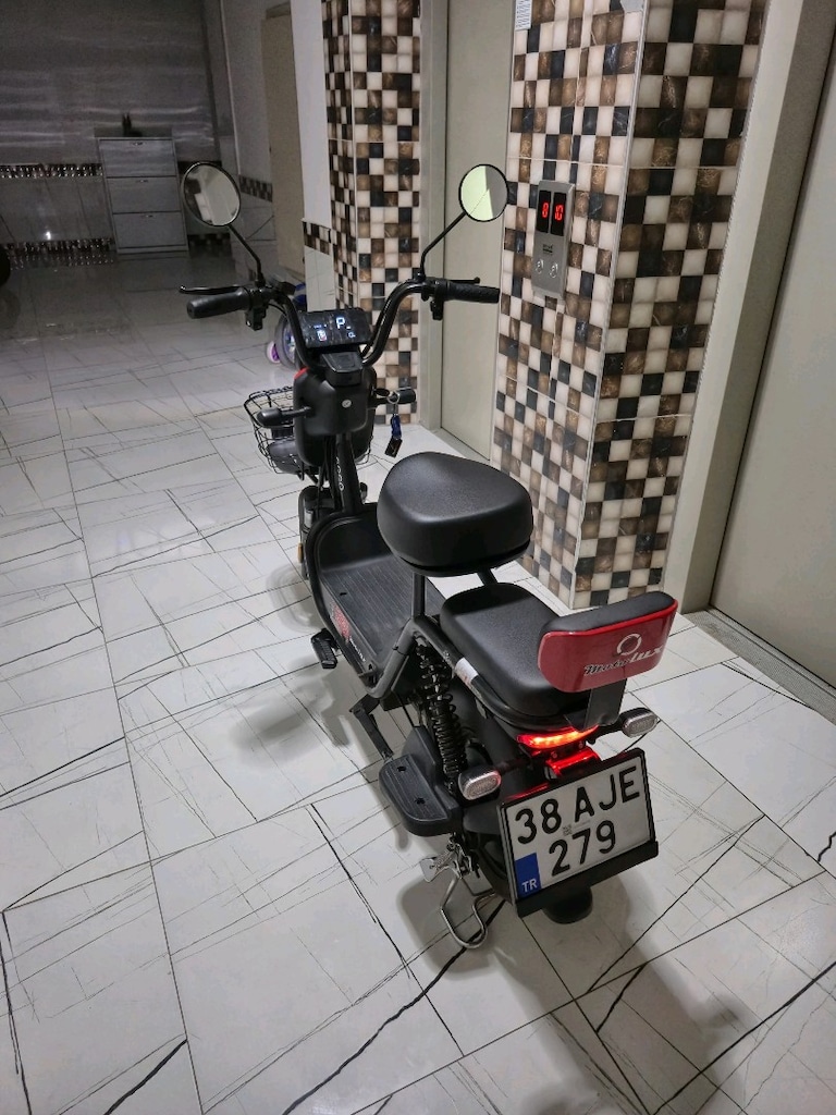 sifir ayarında elektrikli motosiklet - 4