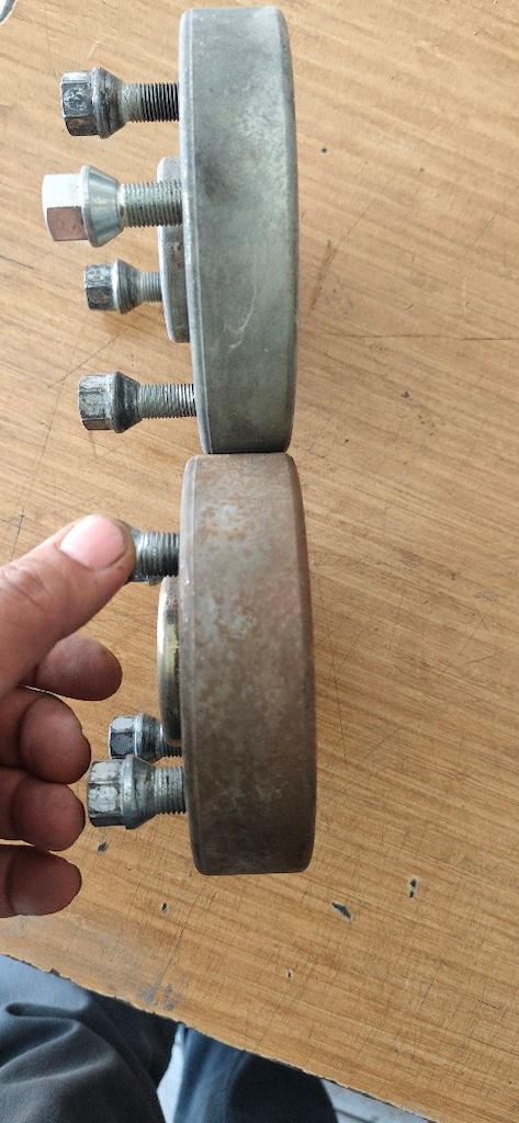 4x100 4x98 3cm 3.5cm flanş bijonları tam dişleri iyi - 3