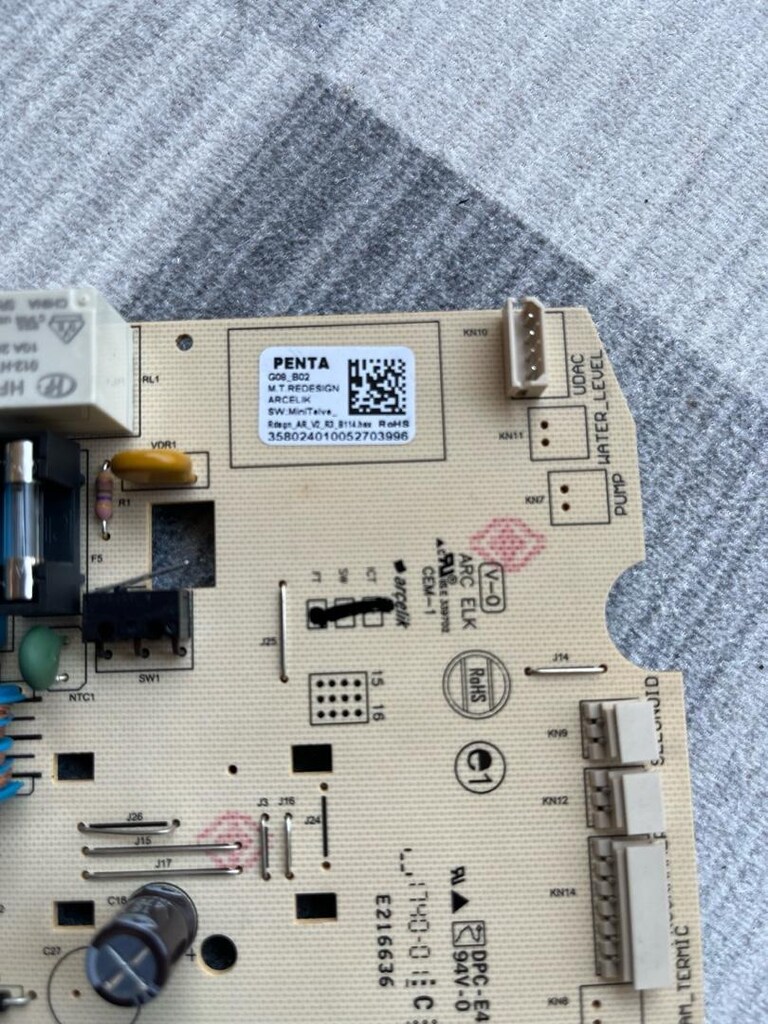 Arçelik Telve M.T_REDESIGN Elektronik Kontrol Kartı (Orijinal) - 2
