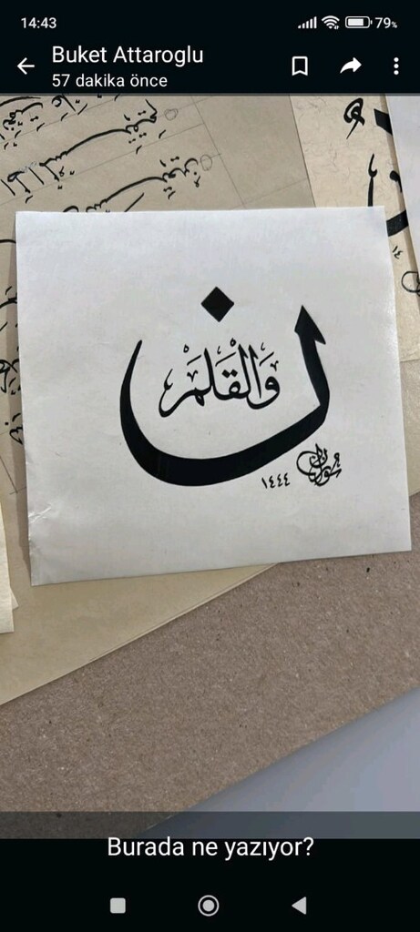 el yazısı hat - 14