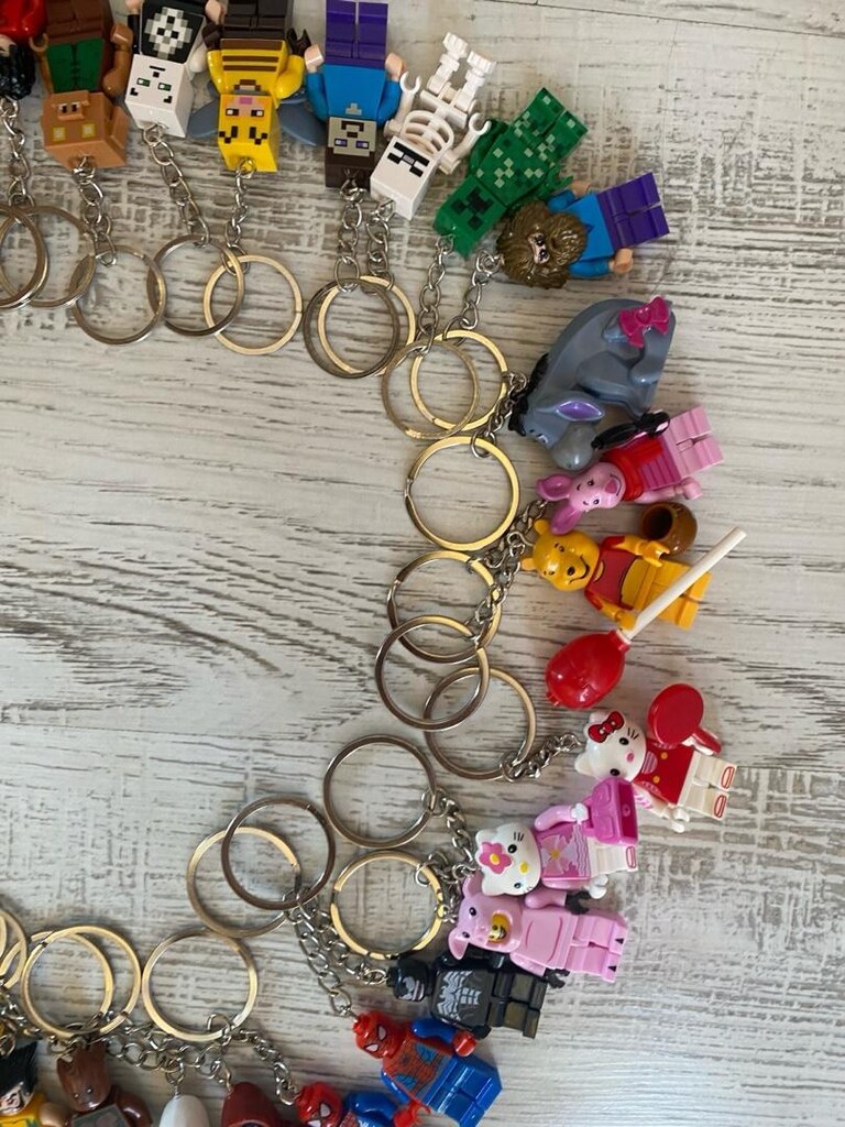 Lego Avengers, Minecraft, Marvel, Dc Anahtarlık - 11
