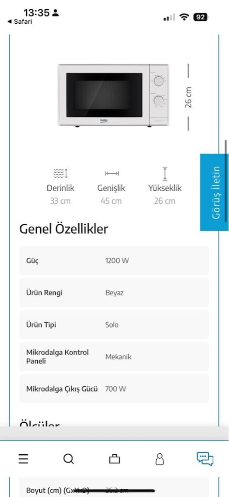 mikro dalga BEKO - 5