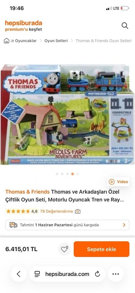 Thomas ve arkadaşları özel çiftlik oyun seti - 10