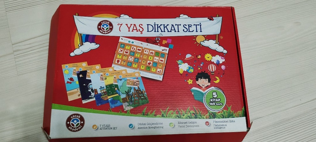 Çocuk Akademi Dikkat Seti - 16