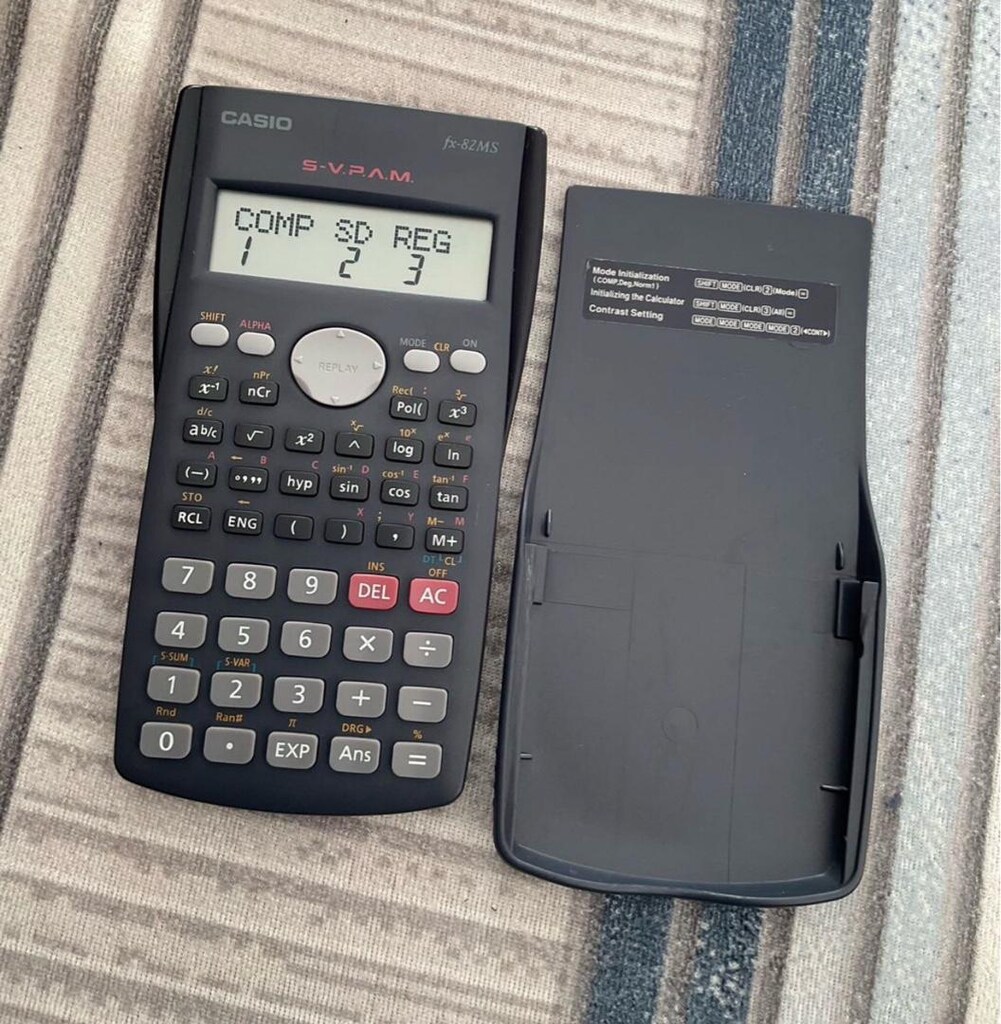 Casio fx-82MS hesap makinası - 3