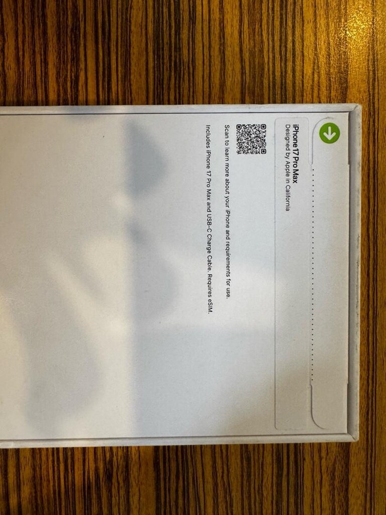 Iphone 17 Pro Max 256 GB sıfır kutusunda - 2