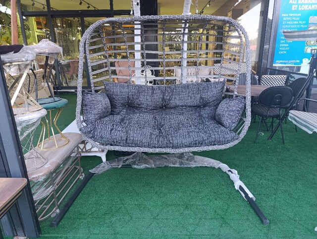 Çift Kişilik Salıncak Rattan Bahçe Salıncağı ( SIFIR ÜRÜN )
