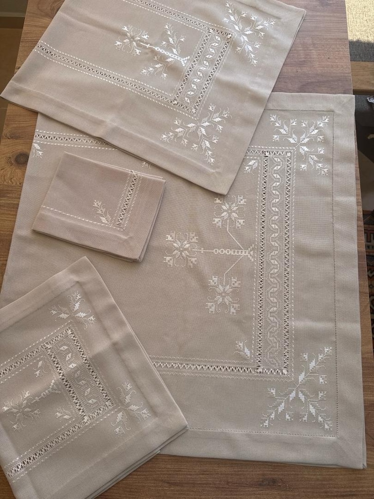 4lü antep işi salon takımı - 3