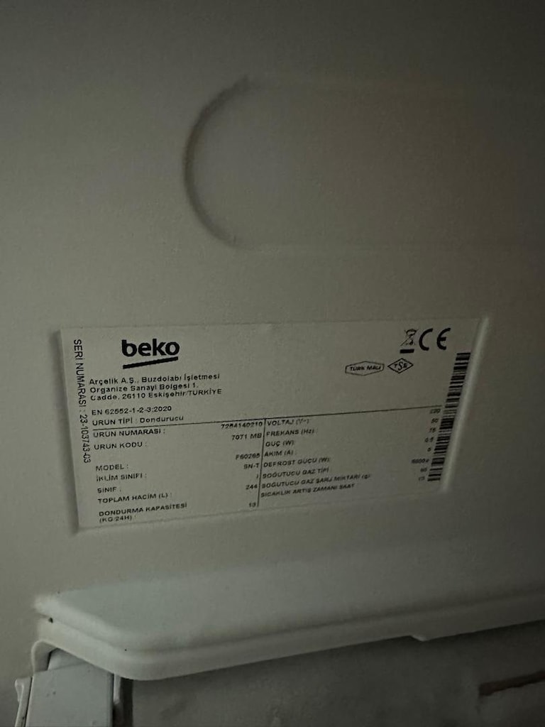 beko 7 çekmeceli derin dondurucu - 3