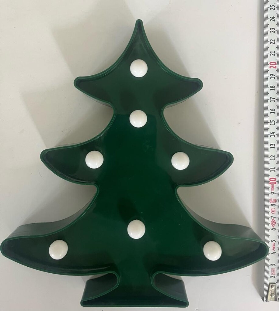 led ışık dekoratif noel yılbaşı çam dekor - 3
