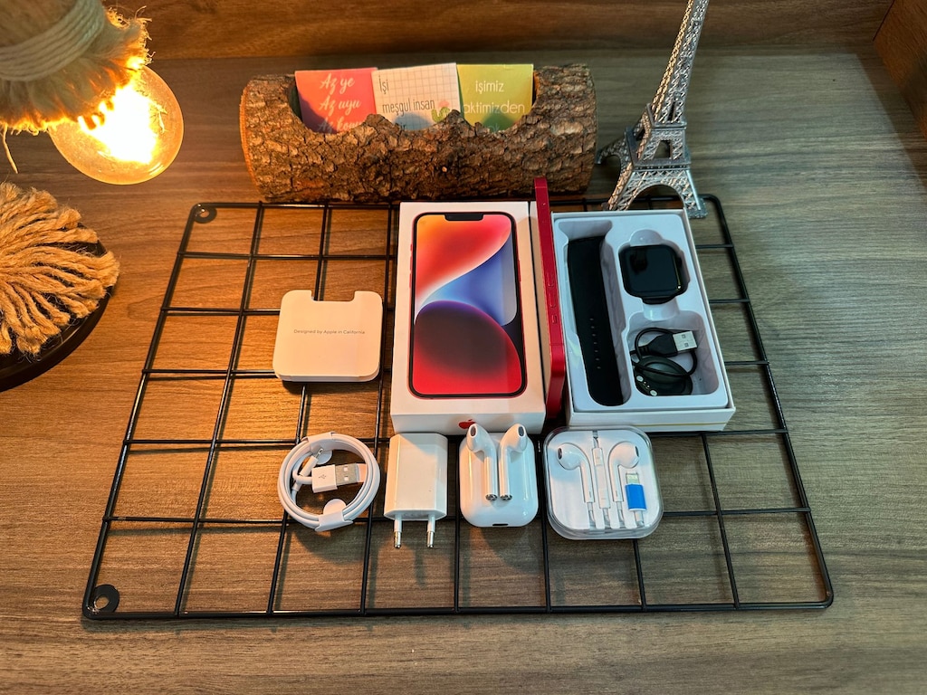 GARANTİLİ İPHONE 14 RED - 8
