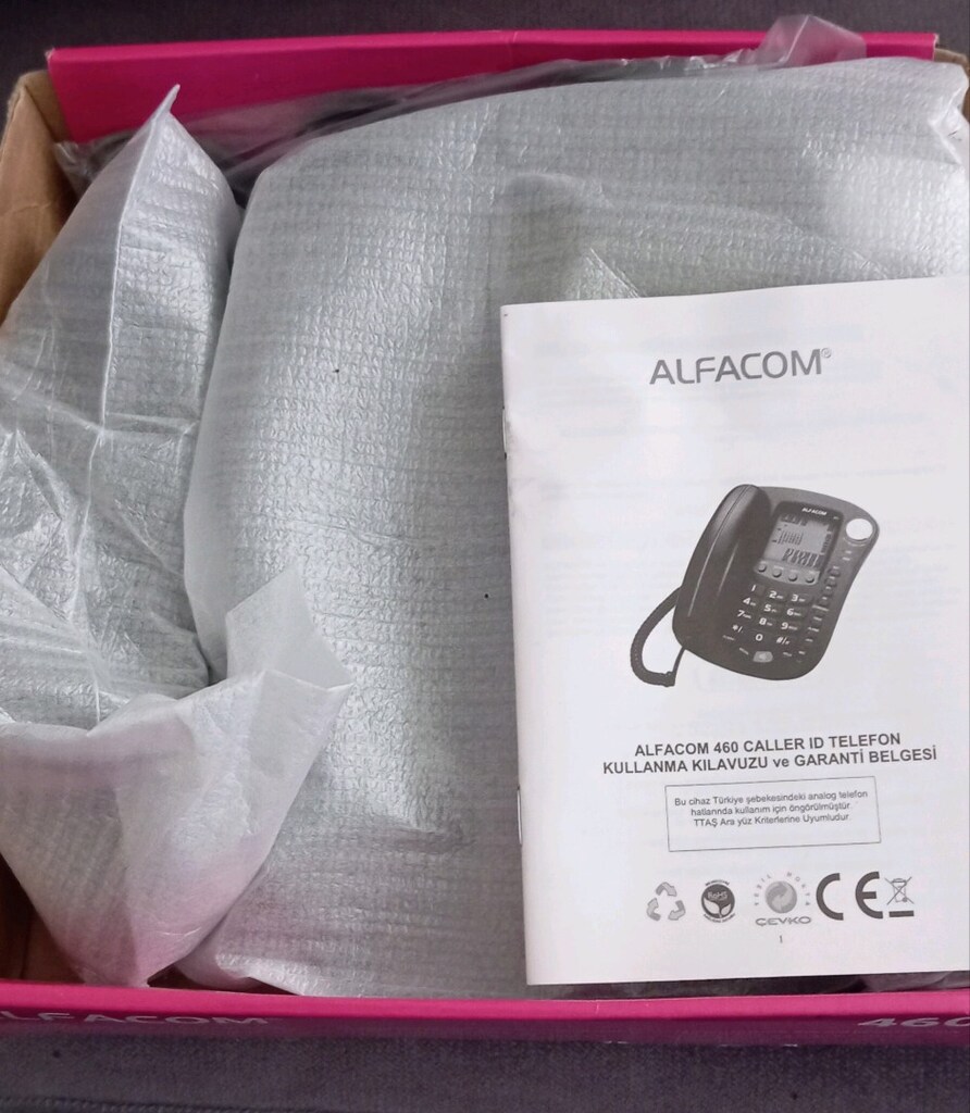 alfacom multitek 460 sekreter telefonu numara gösteren sıfır kullanılm - 3