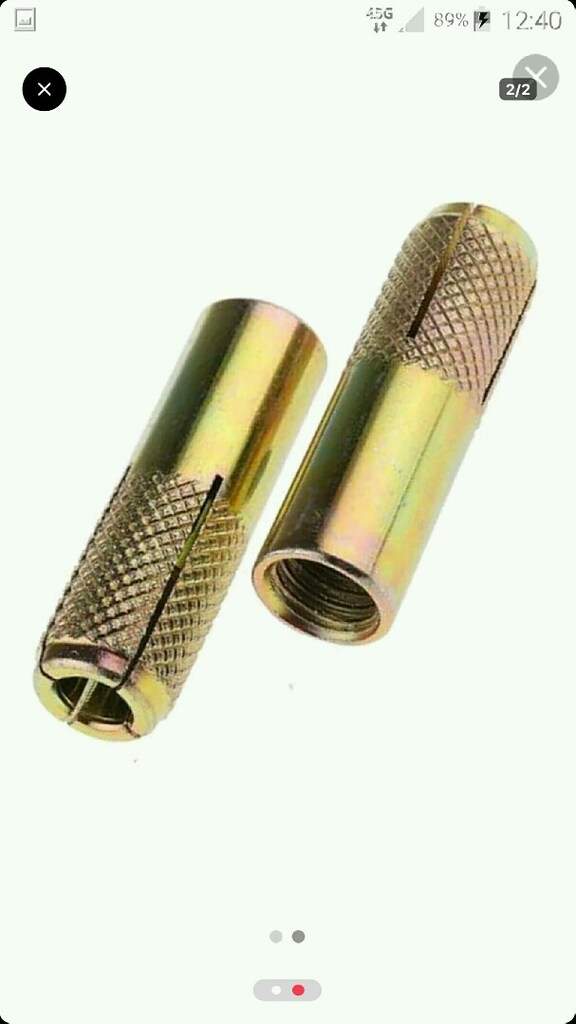 m8 çakma dubel 8000 adet 10.000tl - 2