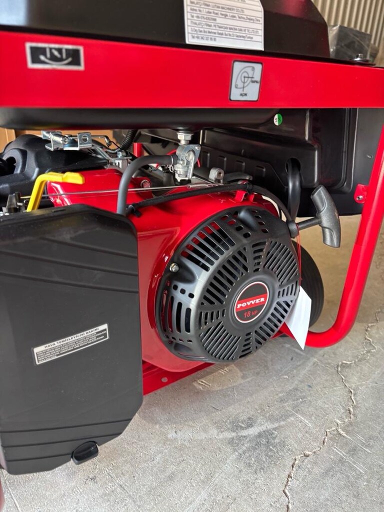 10 kW bakır sargılı marşlı benzinli keneretör - 8