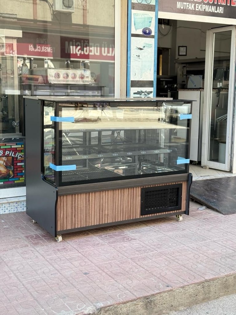 pasta dolabı tatlı dolabı vitrin dolabı kebap dolabı meze dolabı - 12