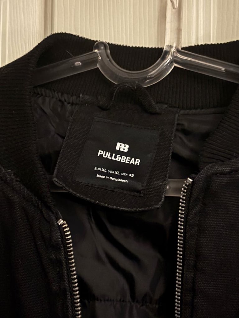 Pull & Bear Siyah Bomber Ceket - 3