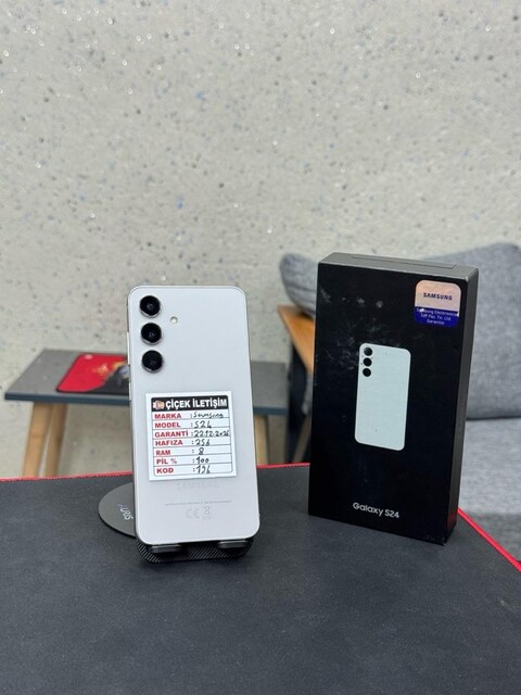Samsung s24 8 rem 256 gb hatasız kutulu faturalı garantili
