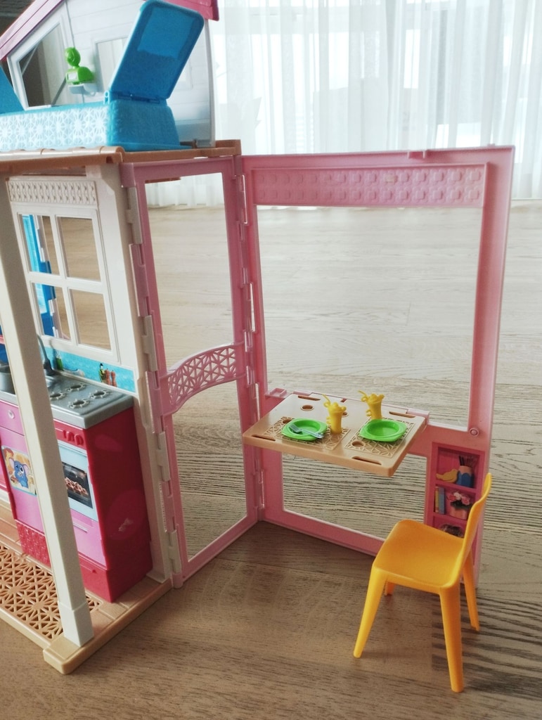 Barbie’nin portatif evi + Evcil hayvanı - 3