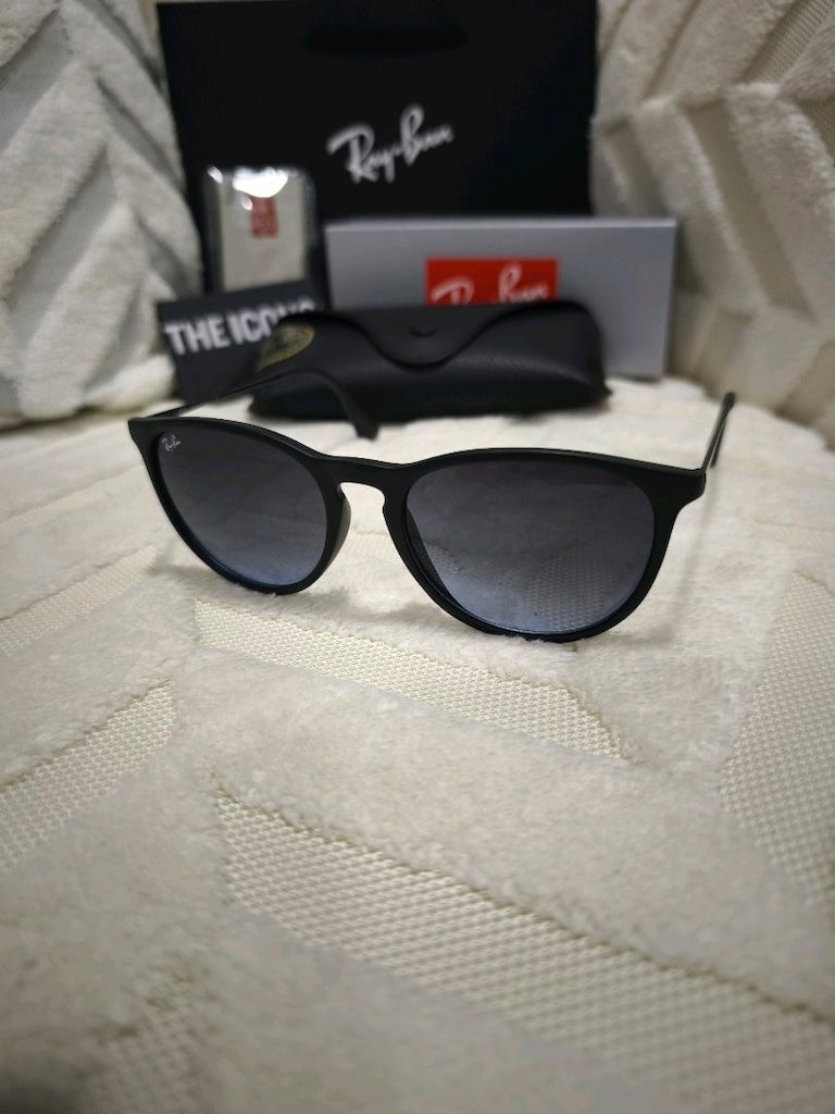 Ray-Ban 4171 Erıca Siyah Oval Güneş Gözlüğü - 3