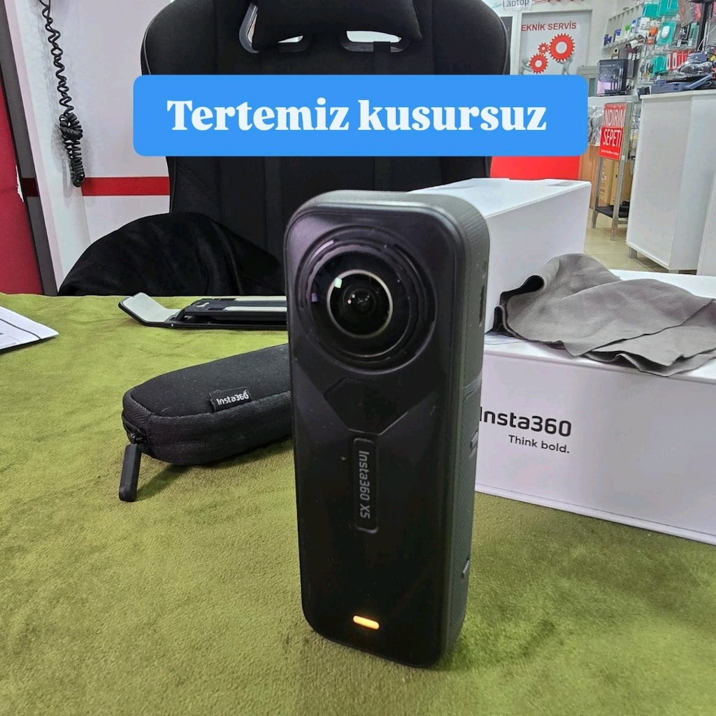 INSTA360 X5 AKSİYON KAMERA Temiz ve sorunsuz durumda! Macer - 3