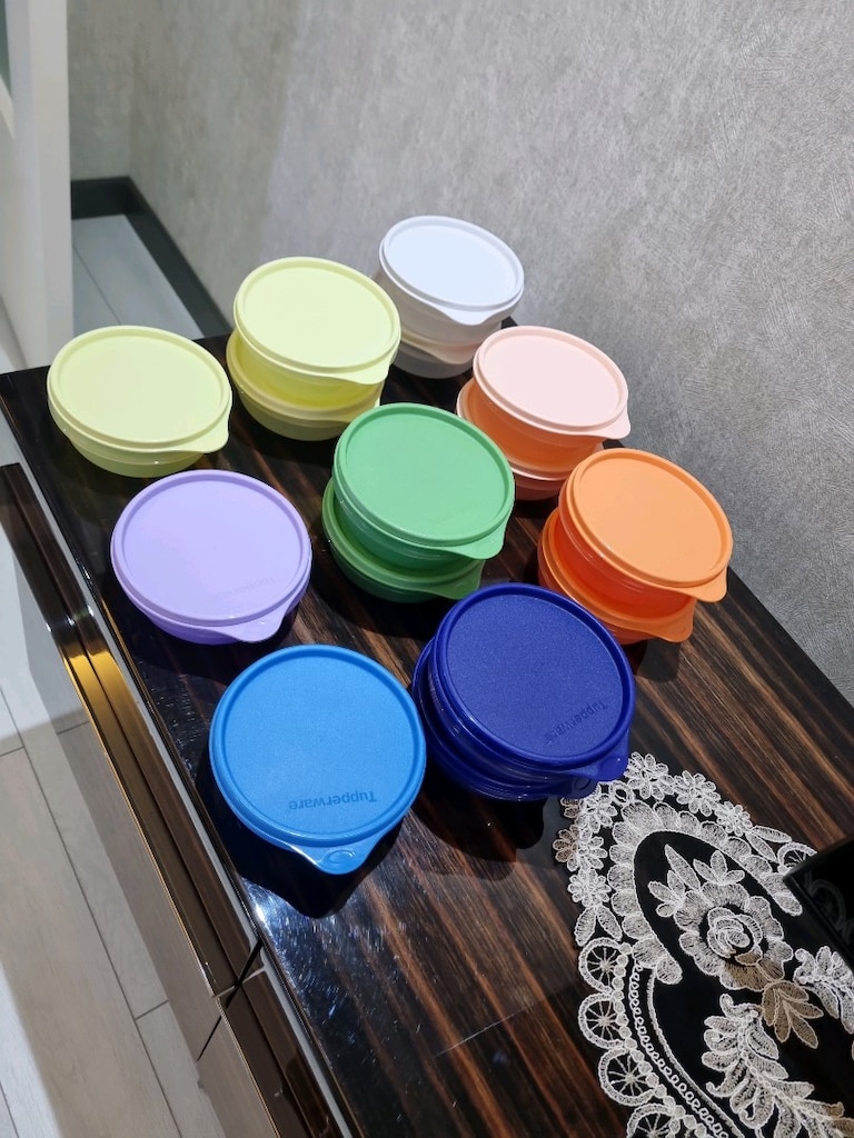 Tupperware şeker kaplar 300 ml - 7