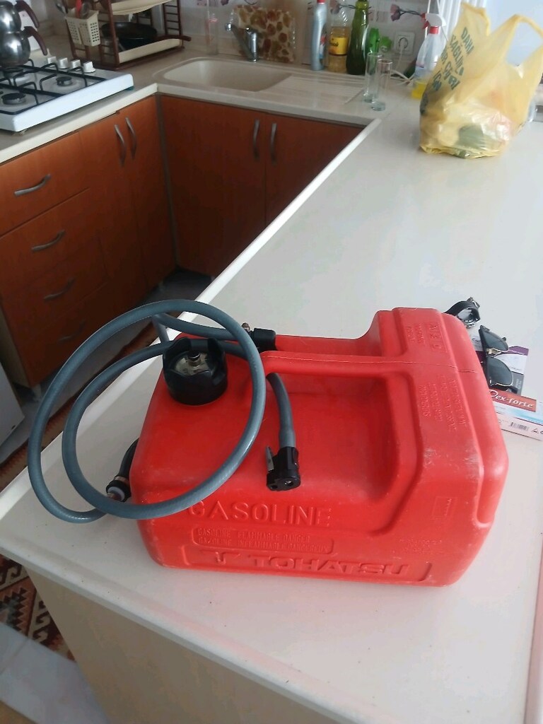 Tohstsu marka tekne yakıt benzin deposu - 4
