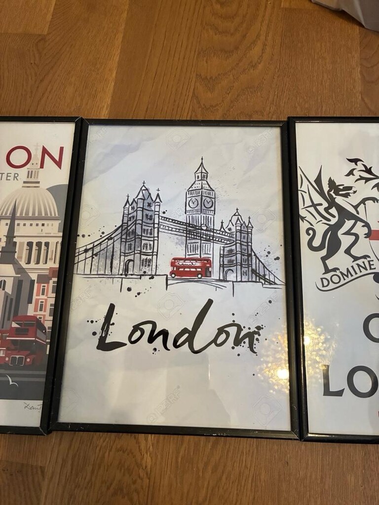 London temali uc cerceve adet 200 - 3