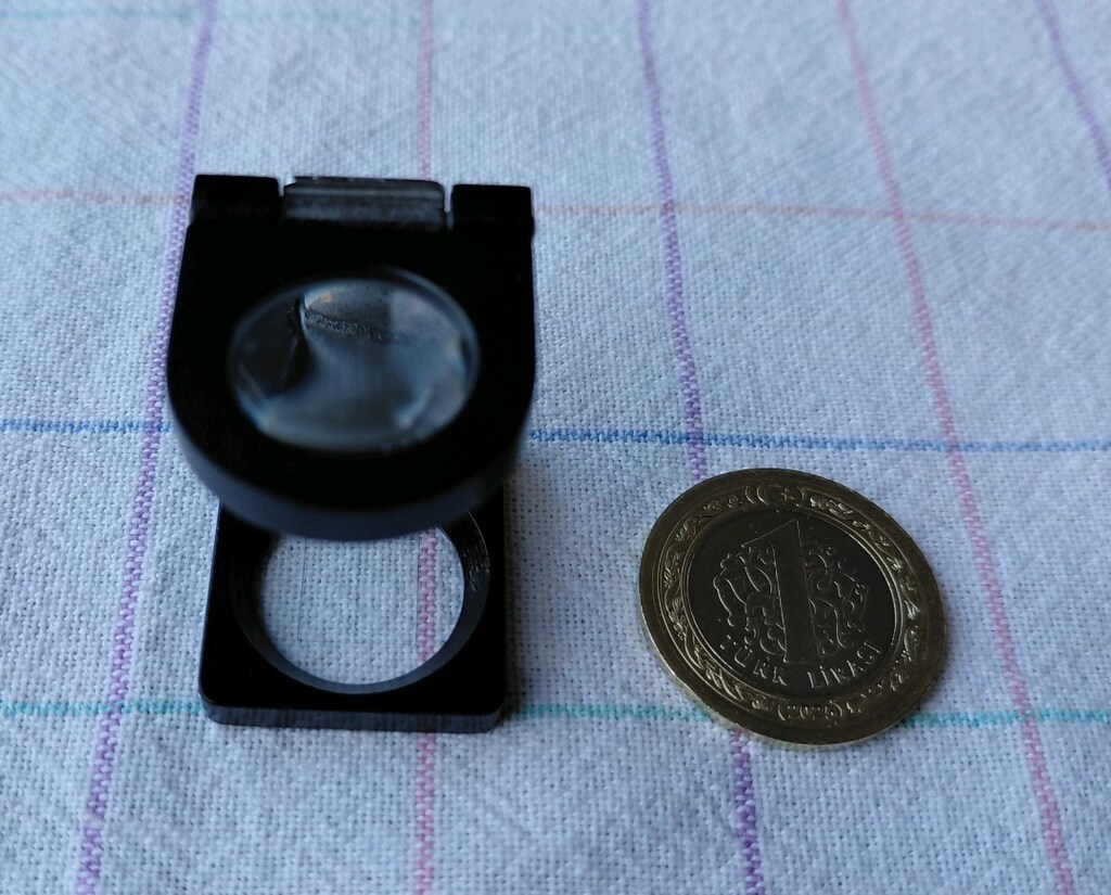 Carla zeiss jena Alman malı kuyumcu büyüteci loop - 15