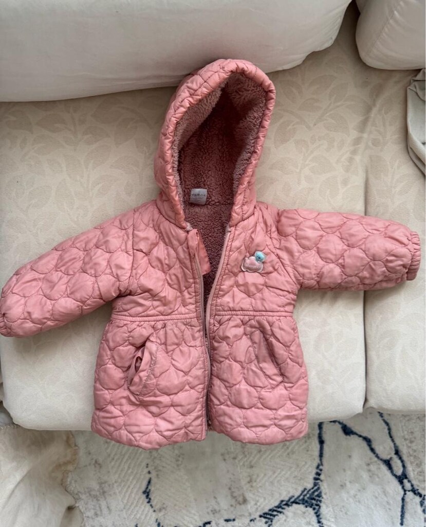 fisher price ceket kız pudra