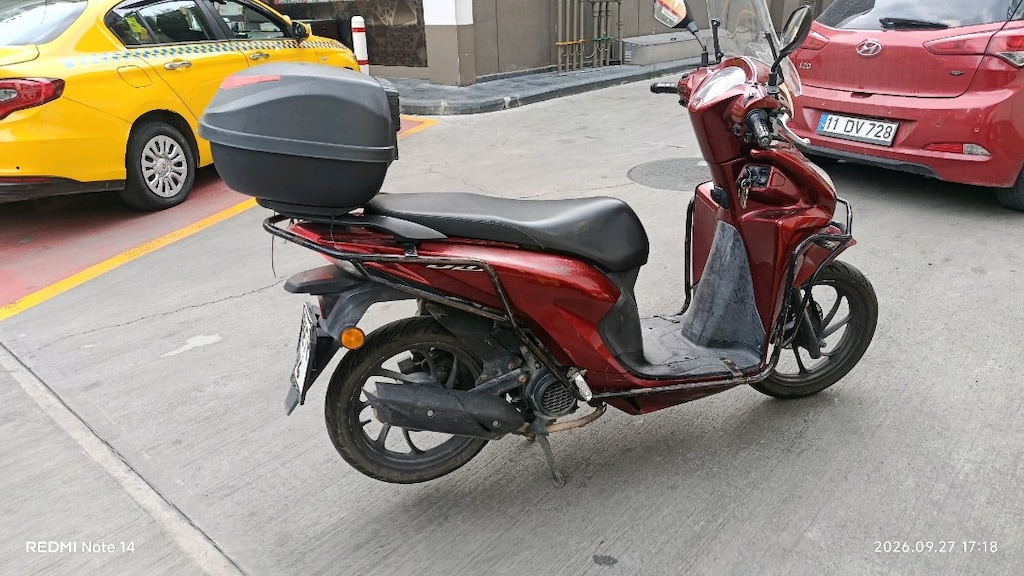 Honda dio motorumu satiyorum - 2