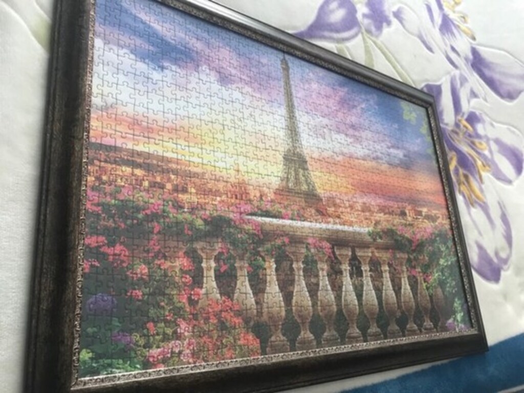 Eyfel temalı çerçeveli puzzle - 3
