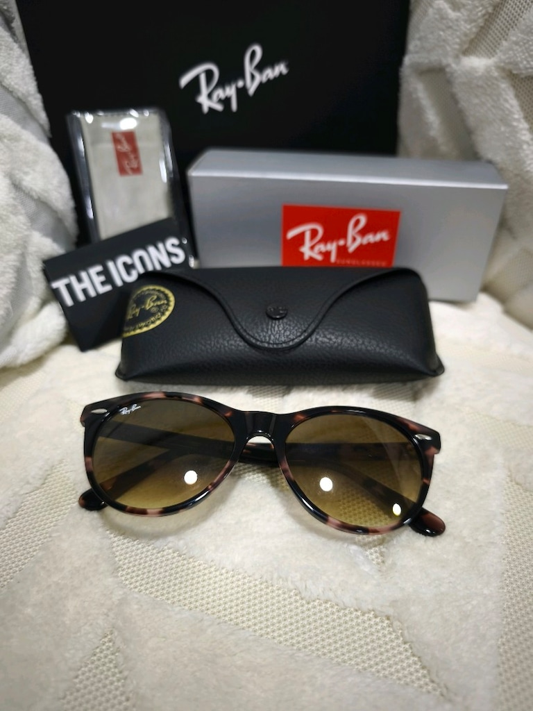 Ray-Ban 2185 Kahverengi Tortoise Güneş Gözlüğü - 4